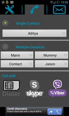 Shake to Call/Message FREE android App screenshot 4