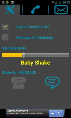 Shake to Call/Message FREE android App screenshot 6